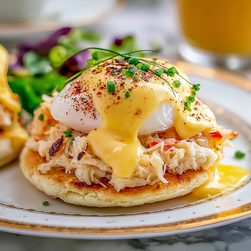 Delicious Crab Cake Benedict