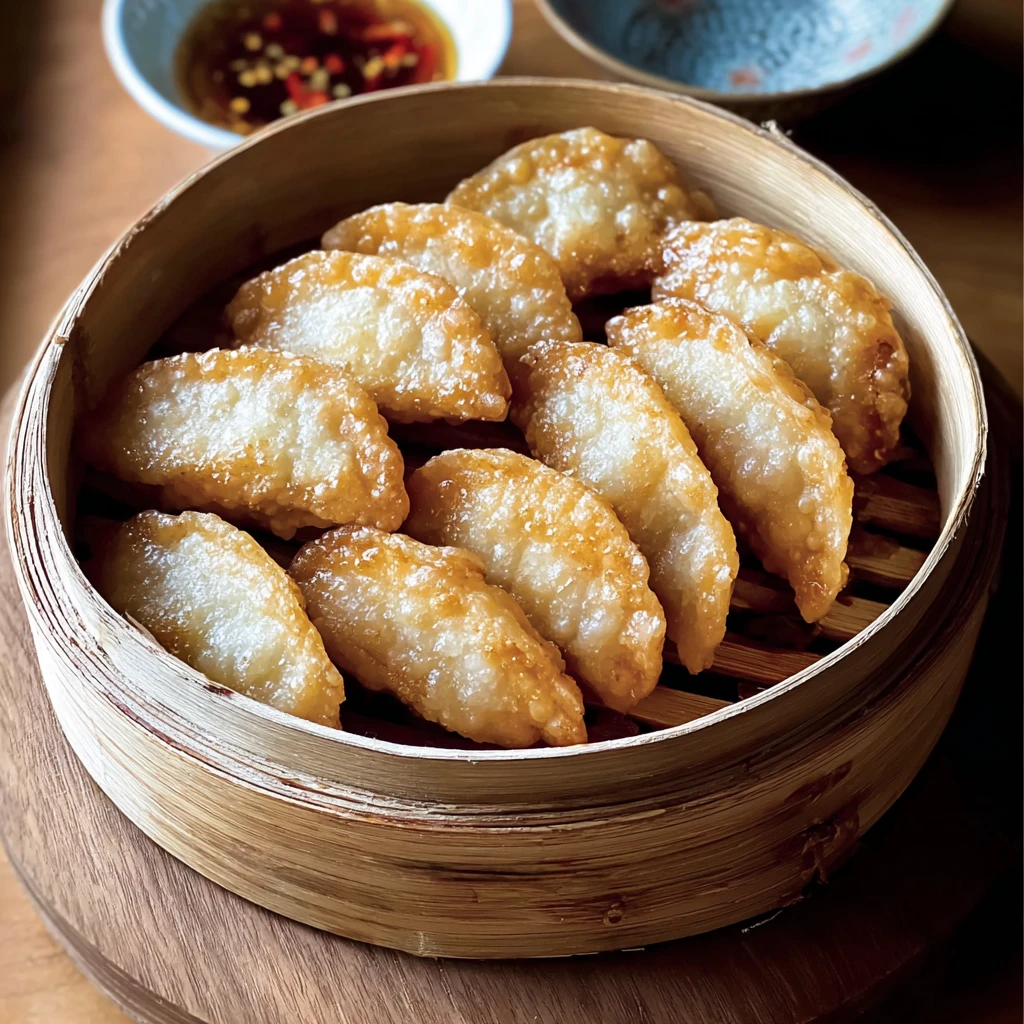 Delicious Ham Sui Gok Crispy Fried Dumplings Home