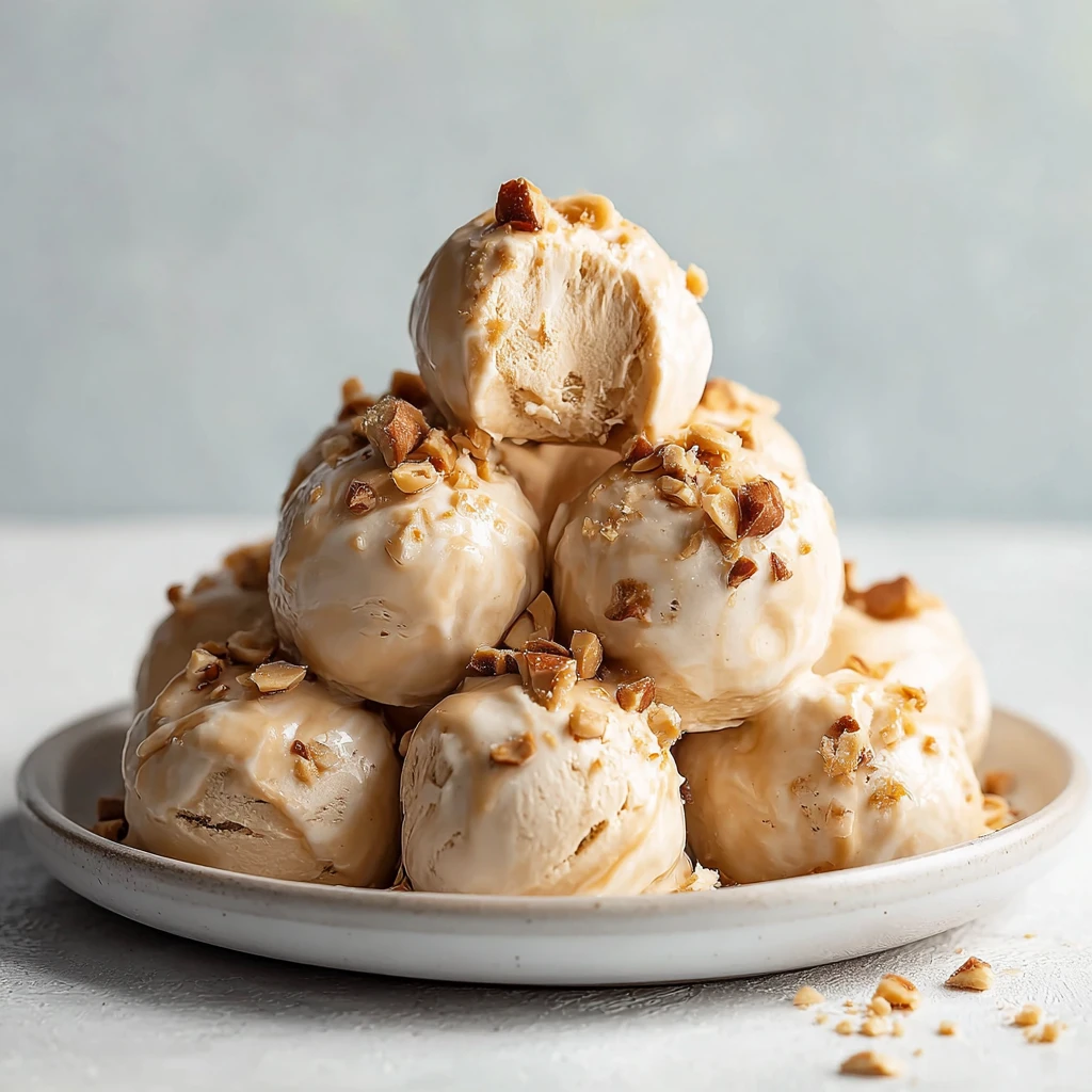 High Protein Frozen Peanut Butter Greek Yogurt Bites