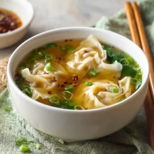 Egg Drop Wonton Soup