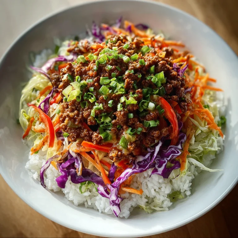 Egg Roll Bowl