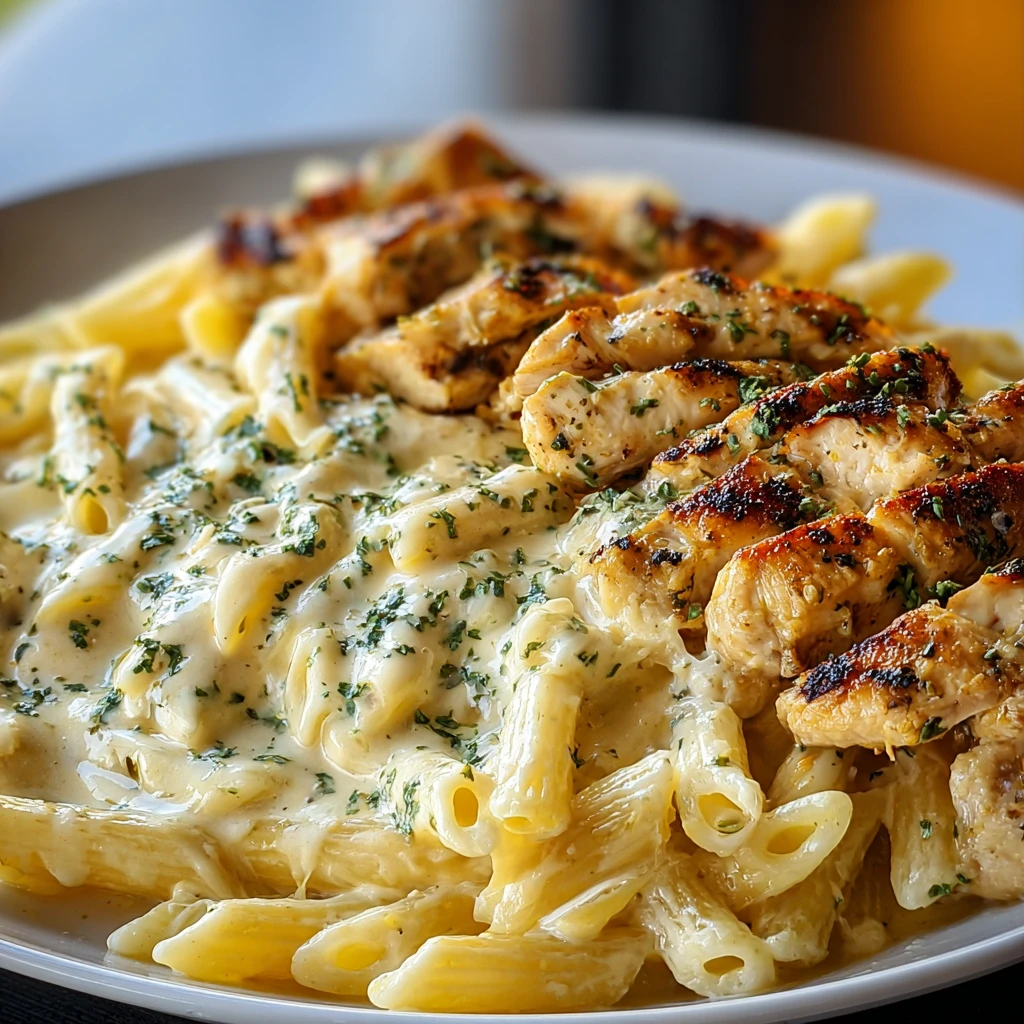 Garlic Butter Chicken Penne