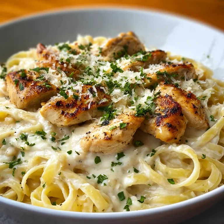 Garlic Parmesan Chicken Linguine