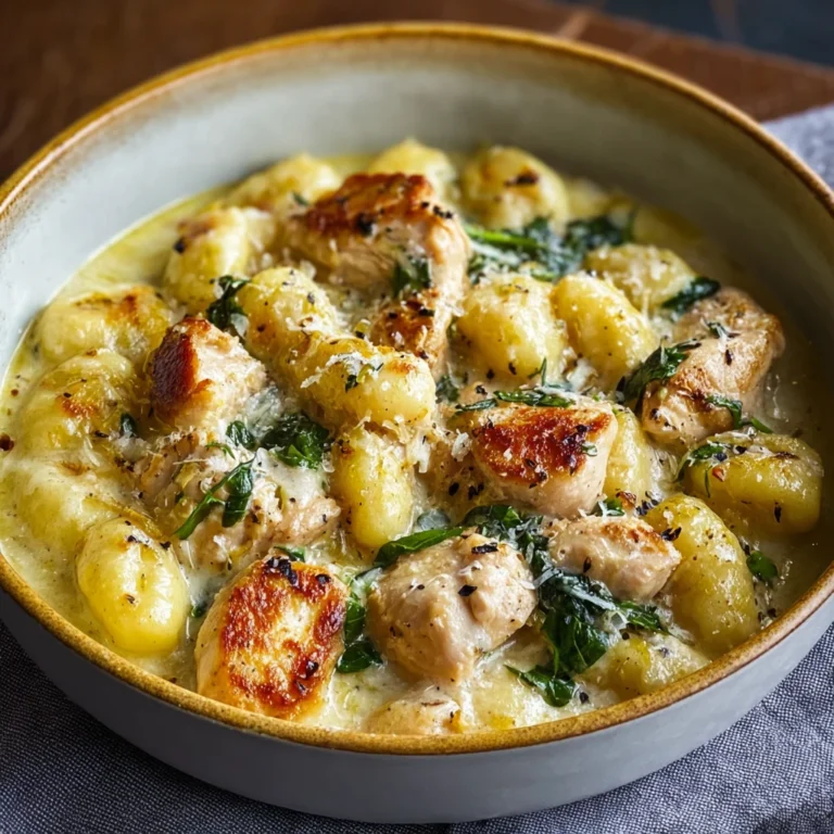 Lemon Chicken Gnocchi