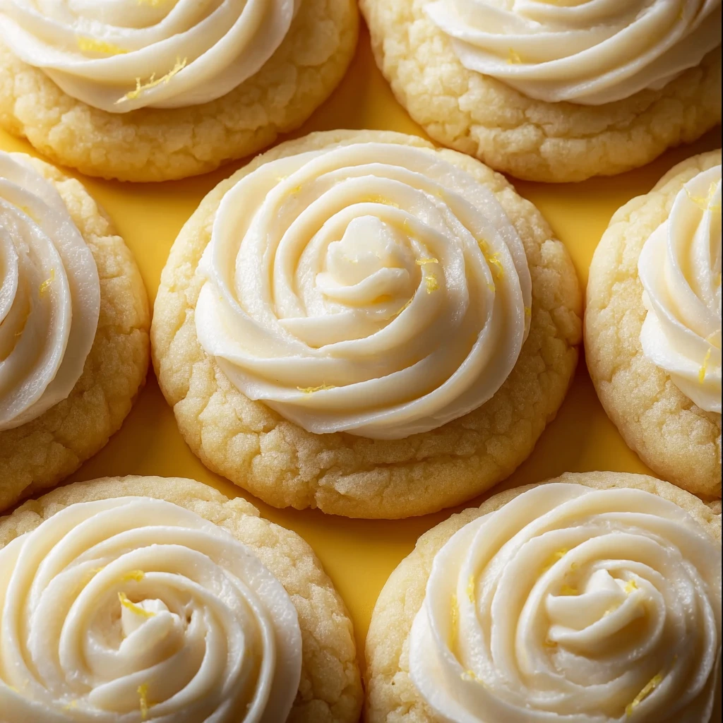 Lemon Frosted Cookies