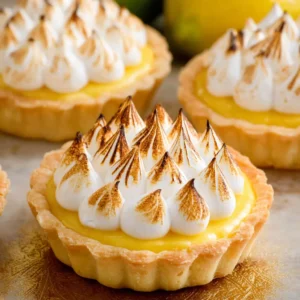Lemon Meringue Tartlets