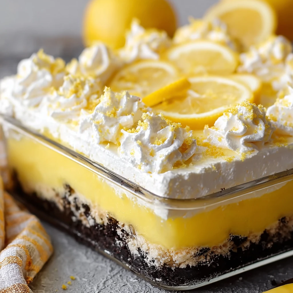 Lemon Oreo Dessert