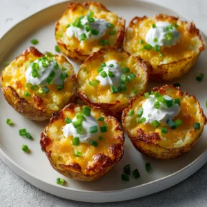 Loaded Potato Cups