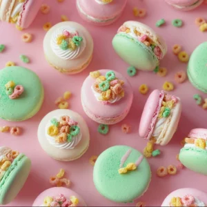Lucky Charms Macarons