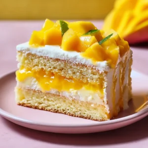 Mango Milk Cake