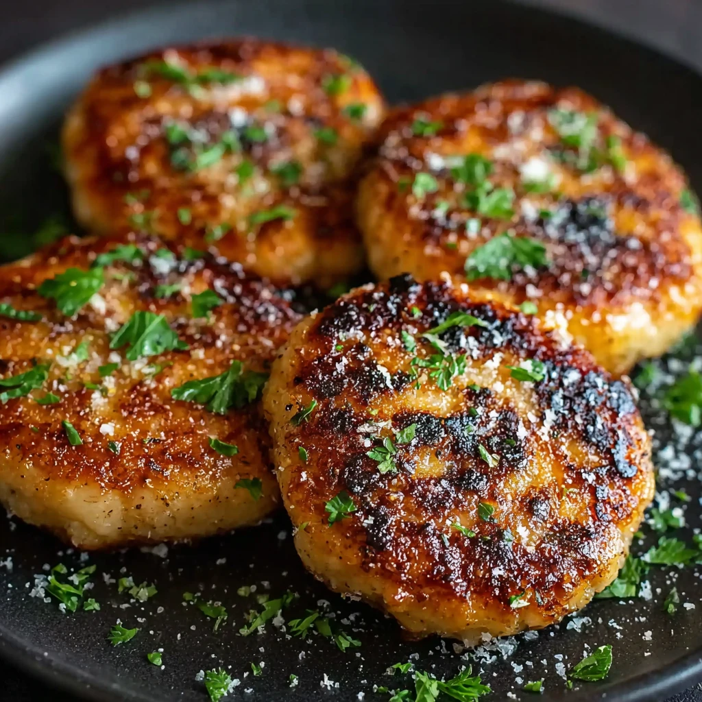 Mediterranean Chicken Patties Juicy Flavorful Perfectly Savory