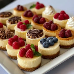 Mini Cheesecakes