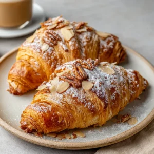 Pecan Pie Almond Cream Croissants