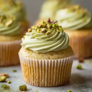 Pistachio Cupcakes