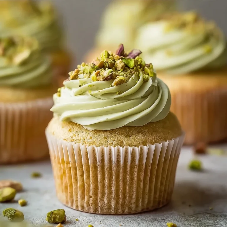 Pistachio Cupcakes