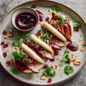 Plum Sauce Duck Pancakes