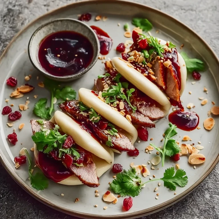 Plum Sauce Duck Pancakes