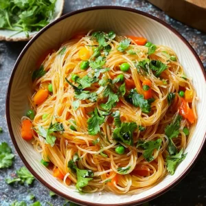 Rice Noodle Stir-Fry