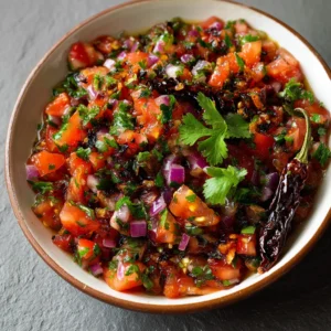 Roasted Charred Tomato Salsa