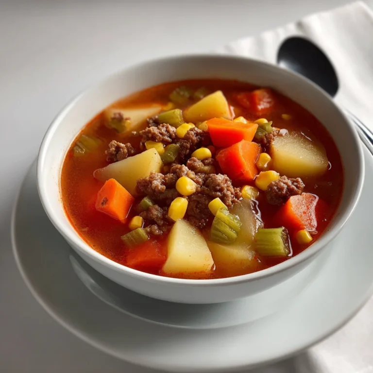 Sausage Vegetable Soup