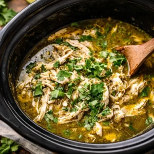 Slow Cooker Salsa Verde Chicken