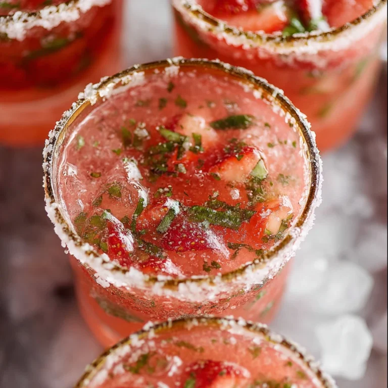 Strawberry Basil Cocktail Drink Strawberry Basil Lime Cocktail Strawberry Basil Margarita Drink How To Make Frozen Strawbe...