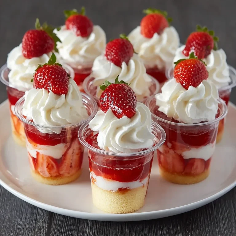 Strawberry Shortcake Cups Sweet Summer Delight
