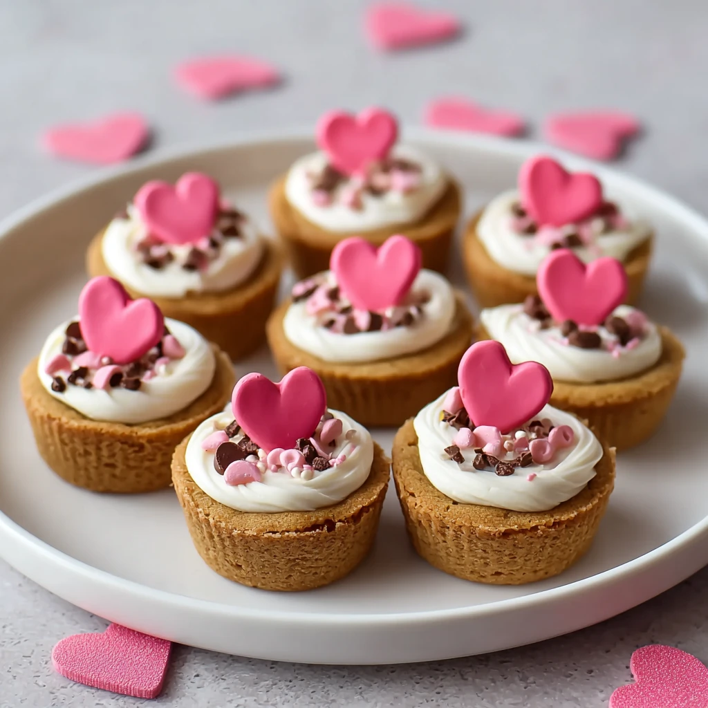 Valentine Cookie Cups