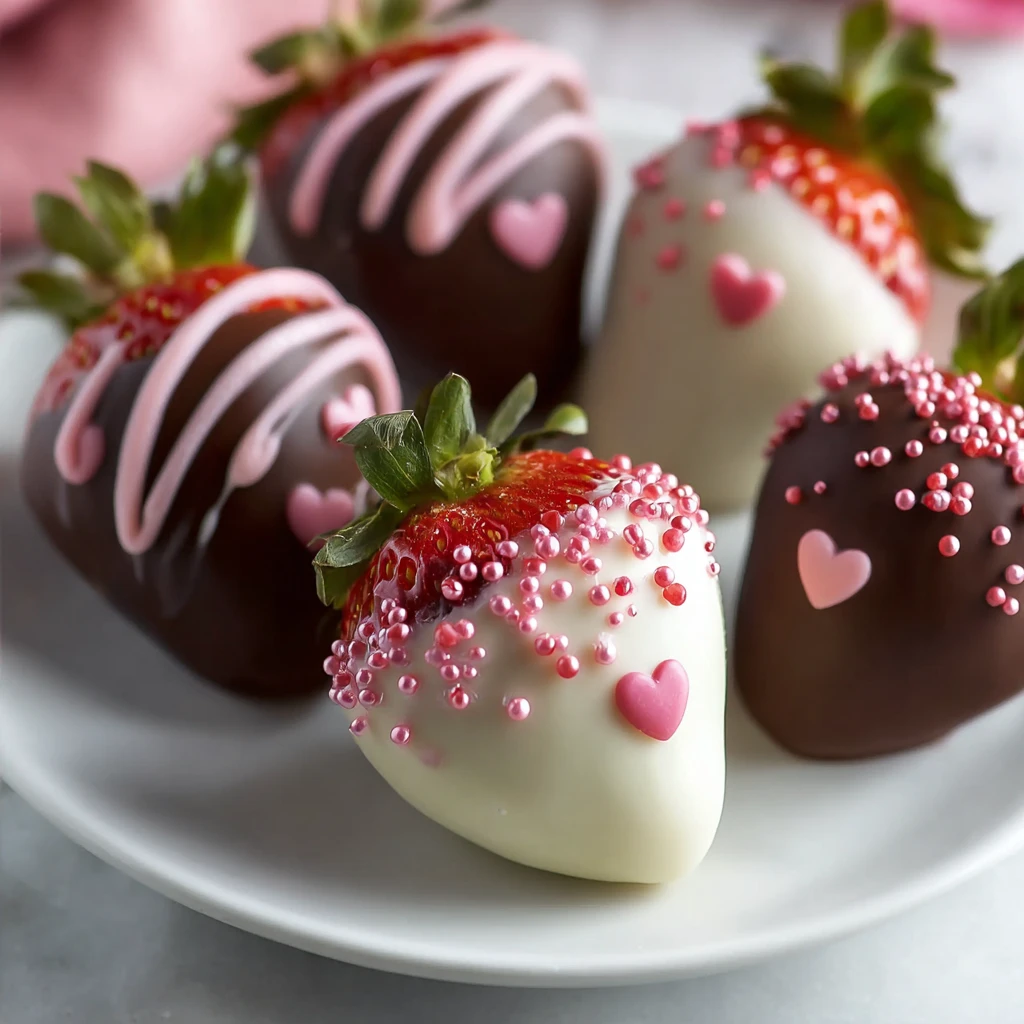 Valentines Chocolate Covered Strawberries