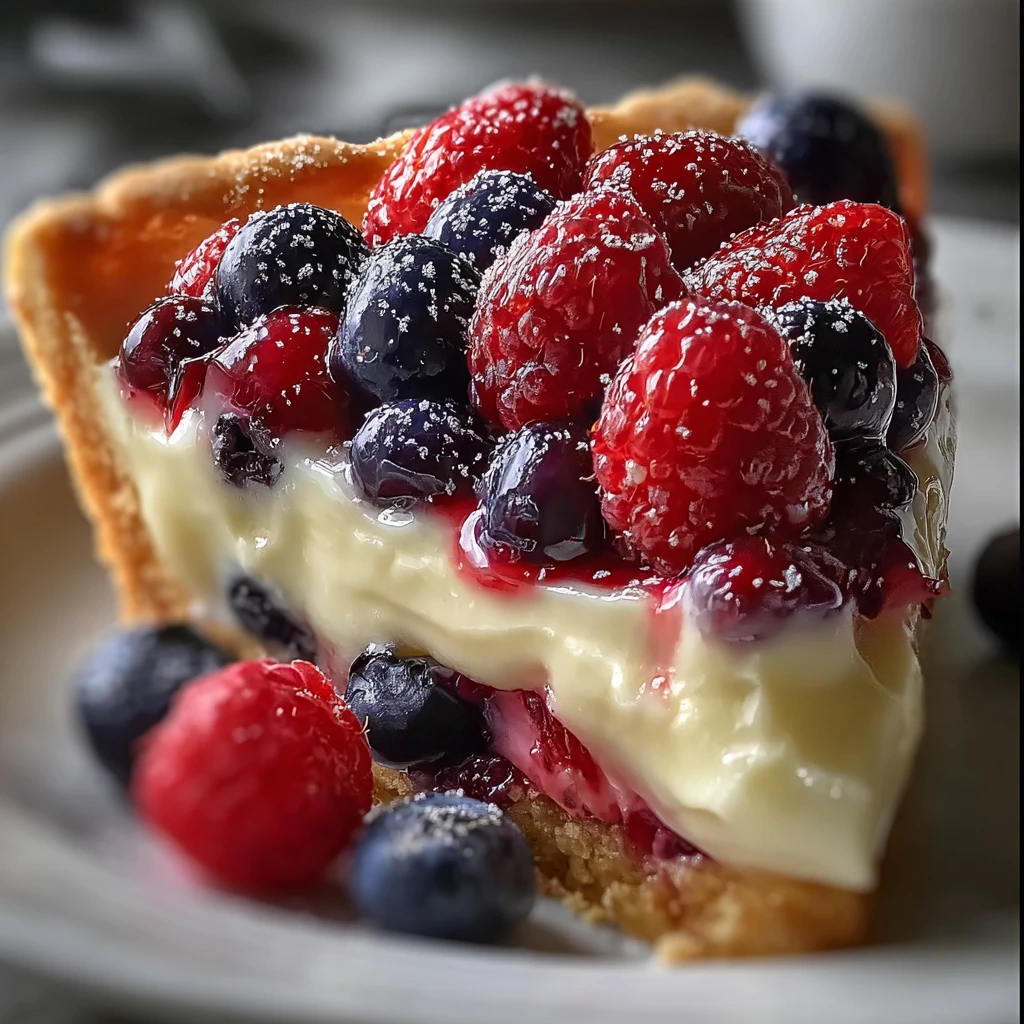 Vanilla Berry Cheesecake