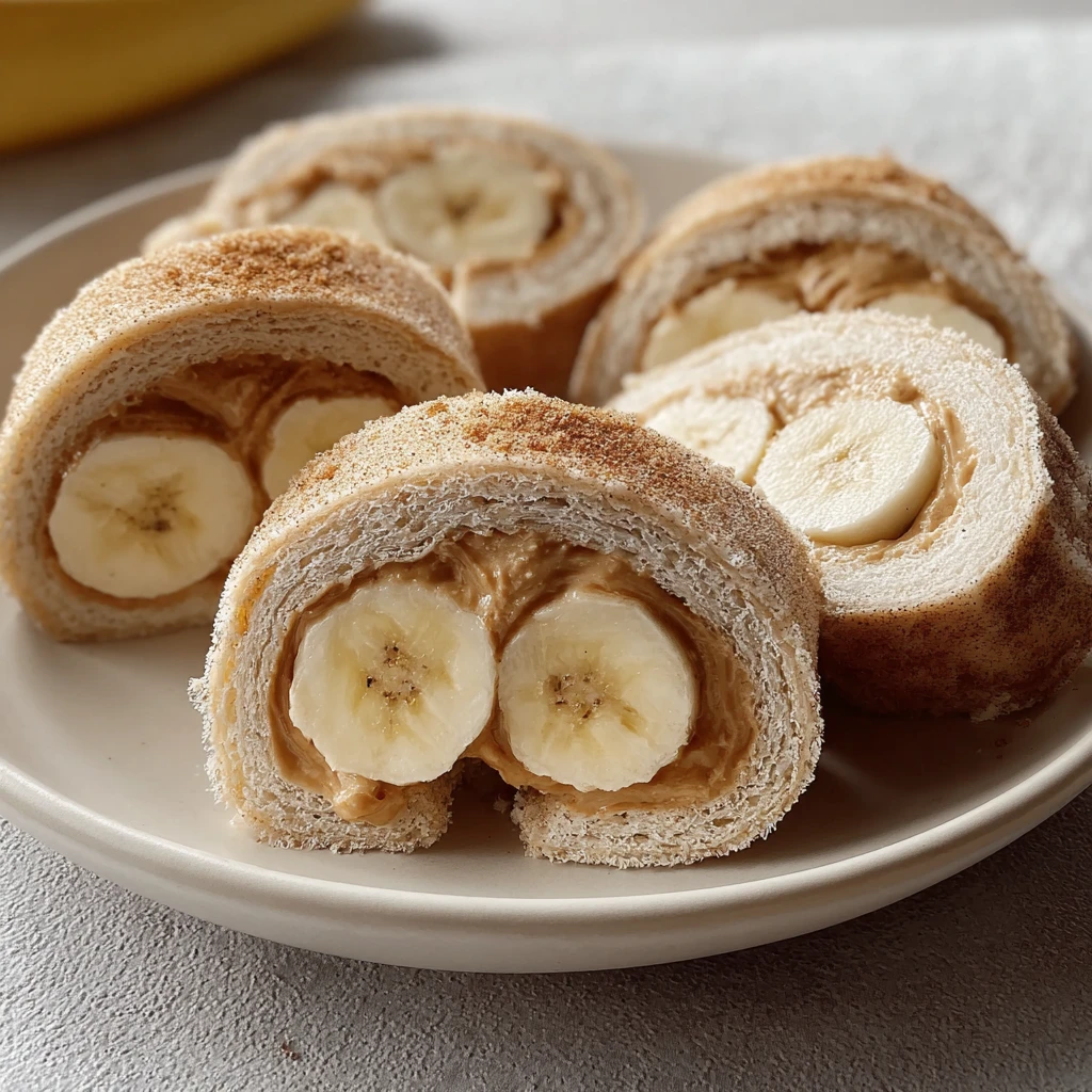 Banana Peanut Butter Rollups Steps Bites Everyone Loves
