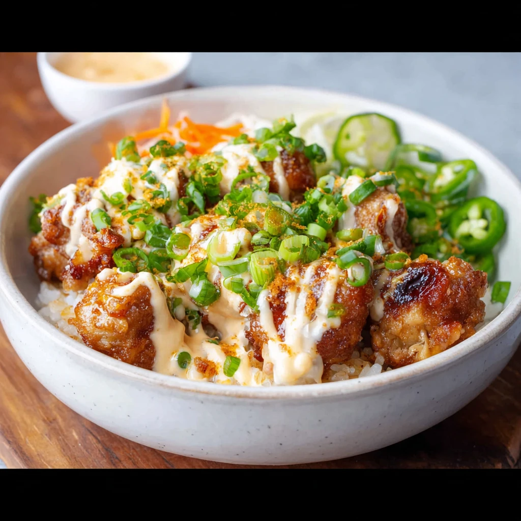 Bang Bang Chicken Rice Bowl