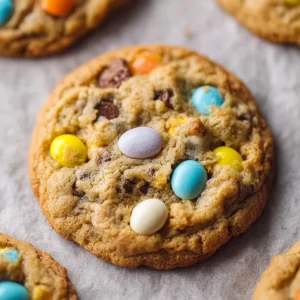 Brown Butter Cadbury Mini Egg Cookies (Best Easter Chocolate Chip Cookies)