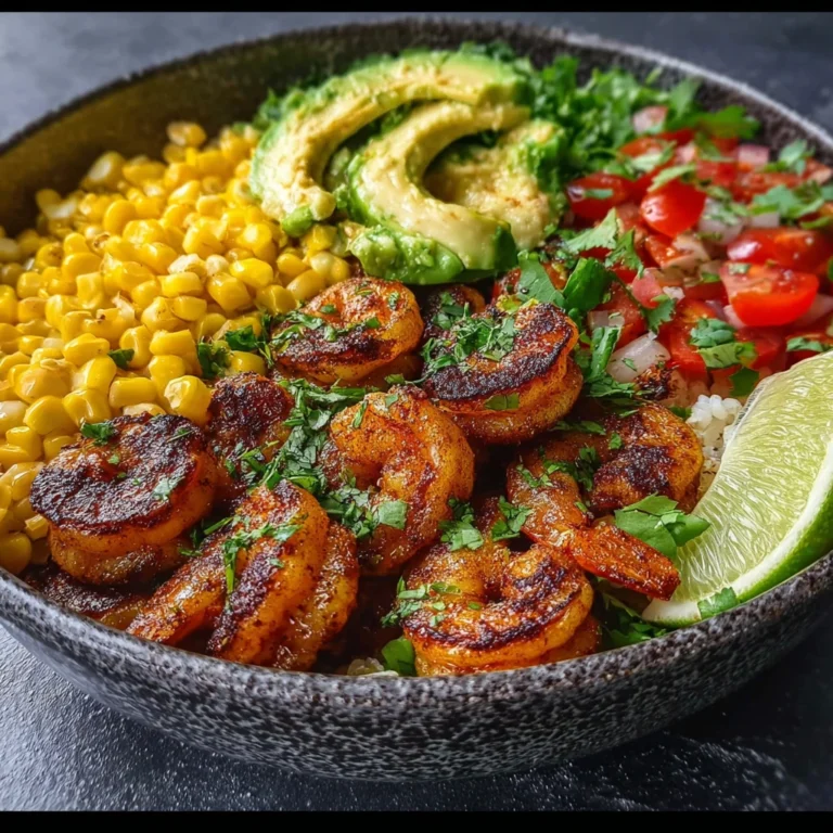 Cilantro Lime Shrimp Bowl