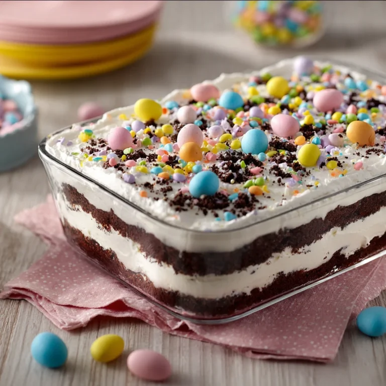 Easter Dirt Cake Casserole Layers Delightful Dessert