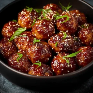 Honey Garlic Meatballs