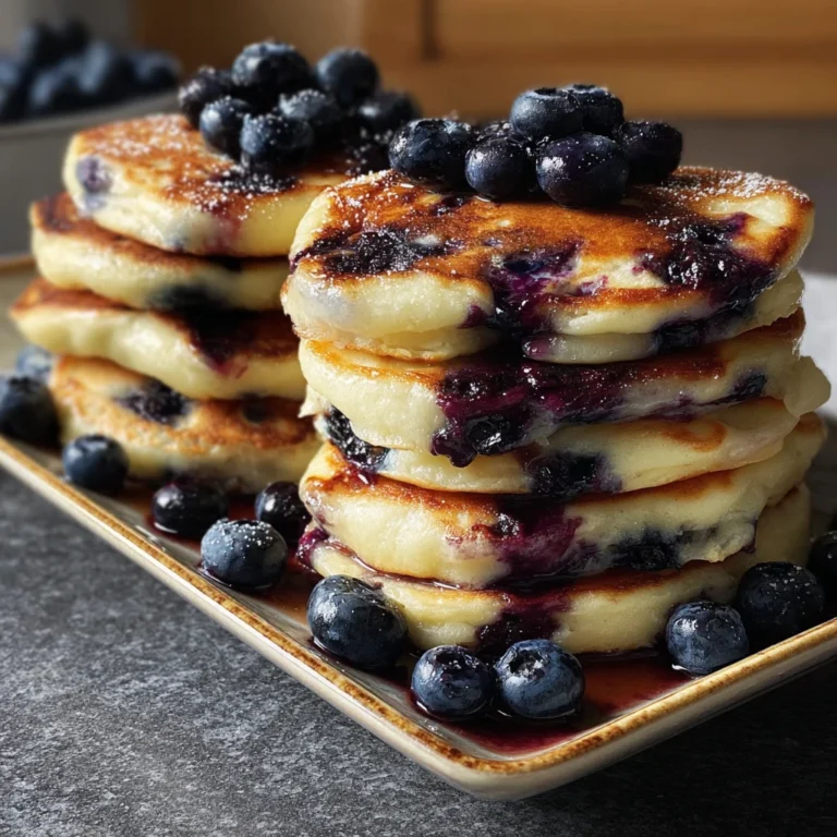 Fluffy Blueberry Pancake Rounds Amazing Secrets Thick Pancakes