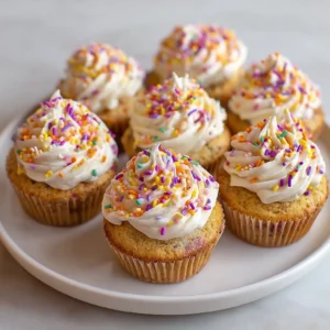 Fluffy Vegan Funfetti Muffins (Gluten-Free & Naturally Sweetened)