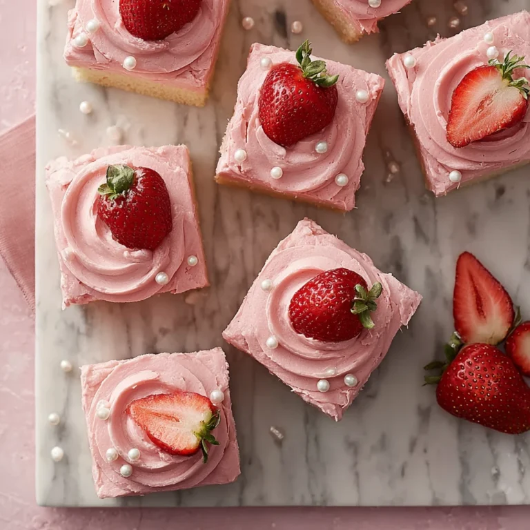 Fresh Strawberry Sheet Cake Reduction