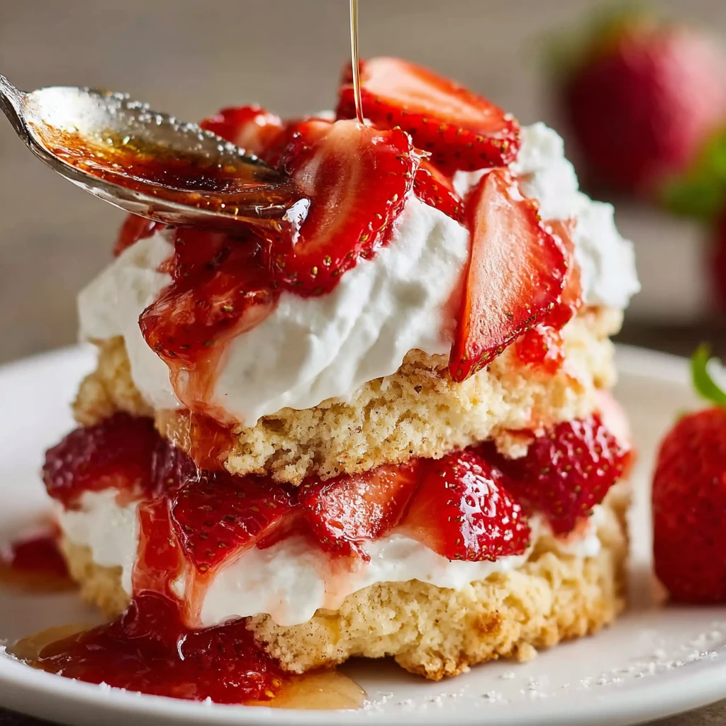 Fresh Strawberry Shortcake