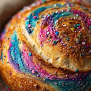 Funfetti Sourdough Bread