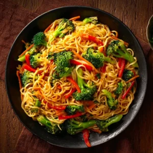 Garlic Butter Noodle Stir Fry