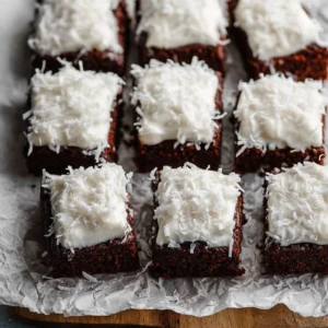 Healthy Chocolate Coconut Snack Cake