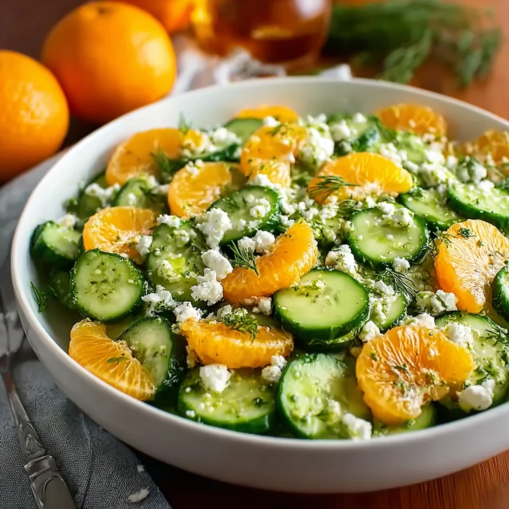 Irish Flag Salad Recipe Vibrant Clementine Cucumber Salad Festive Irish Flag Masterpiece Salad Fresh Clementine Cucumber S...