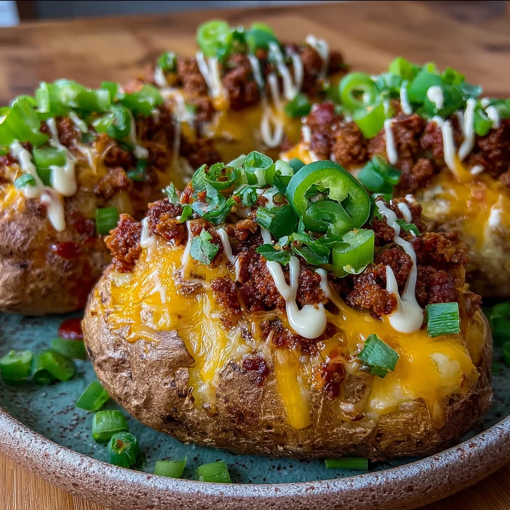Loaded Potato Taco Bowls