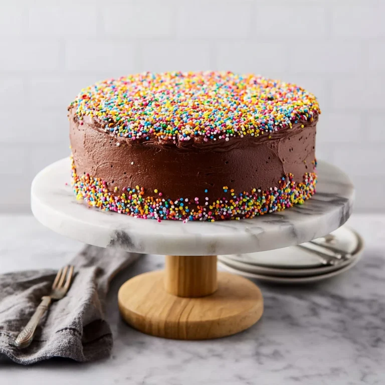 Moist Yellow Cake Chocolate Sour Cream Frosting