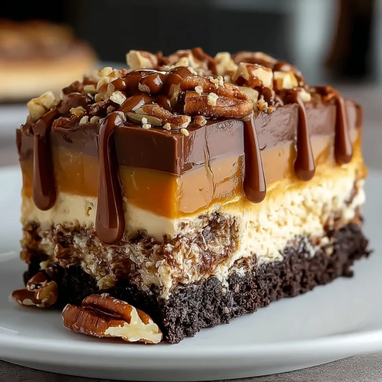 Bake Turtle Lush Amazing 5layer Chocolate Caramel Delight