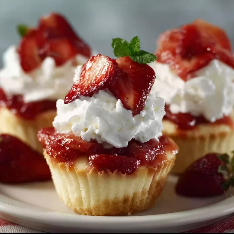 Strawberry Shortcake Cups