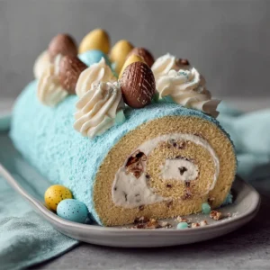 Robin’s Egg Easter Cake Roll: Amazing 14-Step Festive Dessert