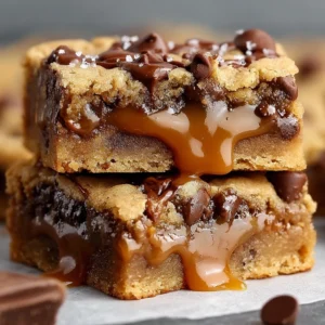 Salted Caramel Chocolate Bars: Irresistible Gooey Dessert ready in under 45 minutes.